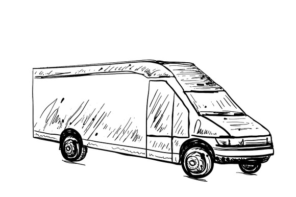 Commercial Transport Truck