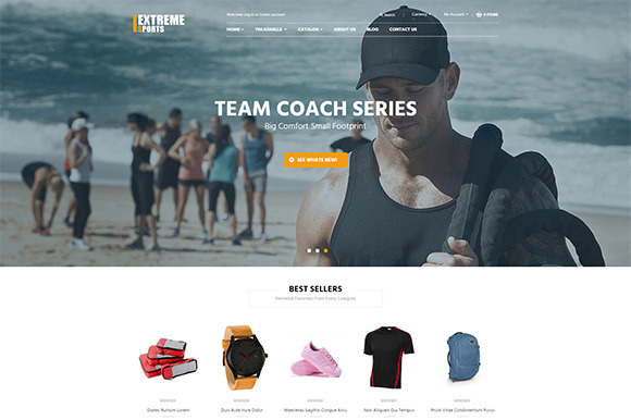 Extremely Sport Shopify Theme