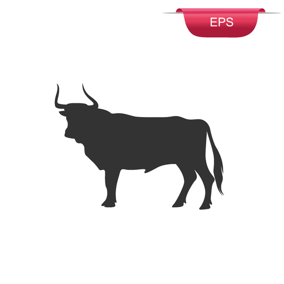 Bull Farm Animal Ox Vector