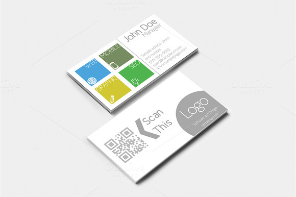 Clean Sophisticated Business Card