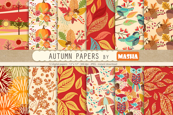 AUTUMN Digital Papers