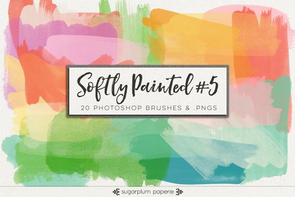 Softly Painted #5 Brushes