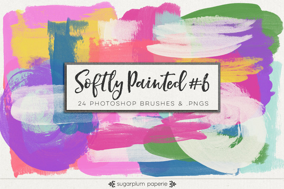 Softly Painted #6 Brushes