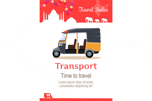 Travel India Conceptual Poster