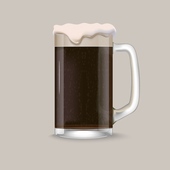 Mug Of Dark Beer