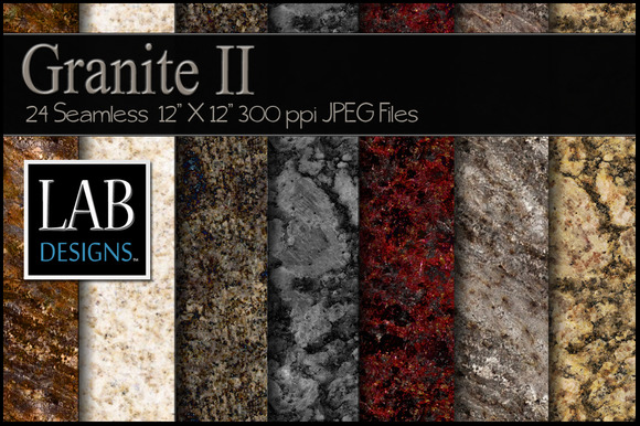 24 Seamless Granite Textures II