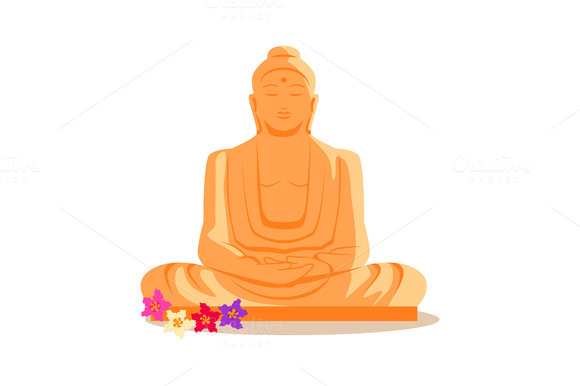 Buddha Statue Illustration