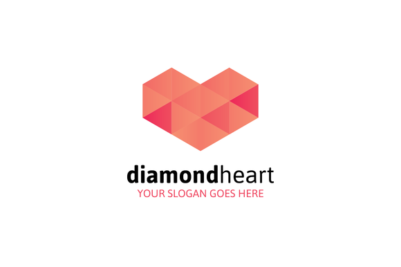Diamond Heart Logo Diamond Heart Logo