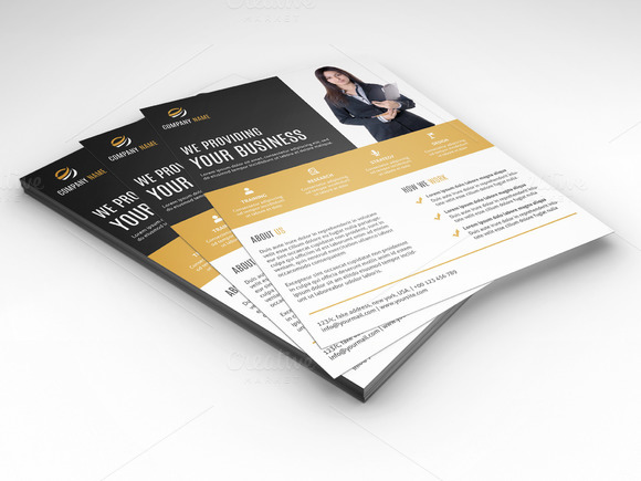 Corporate Flyer Template-V331