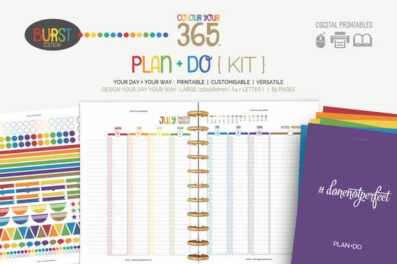 Plan Do CY365 Printable Planner
