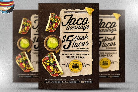 Taco Tuesdays Flyer Template V2