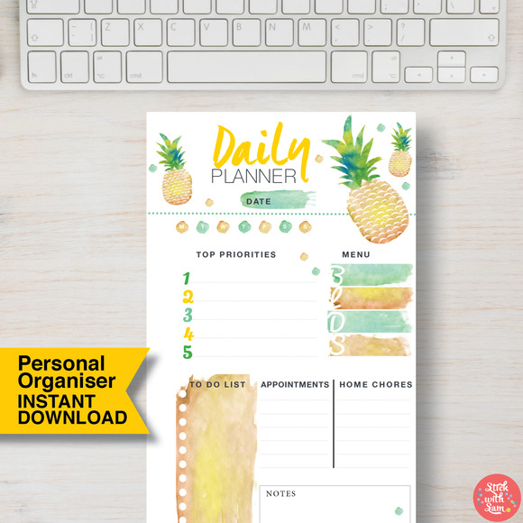 Tropical Planner Personal Size