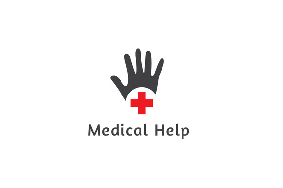 Medical Help Logo Template