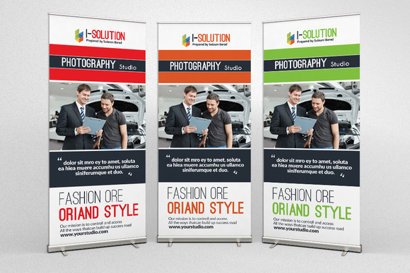 Business Roll Up Banners Templates