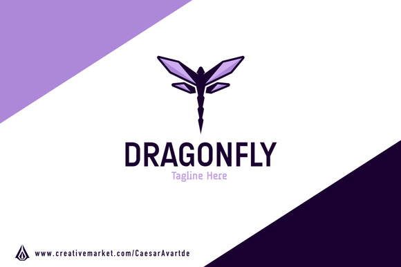 DragonFly Logo Template