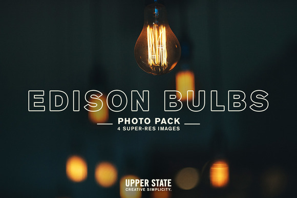 Edison Bulb Photo Pack