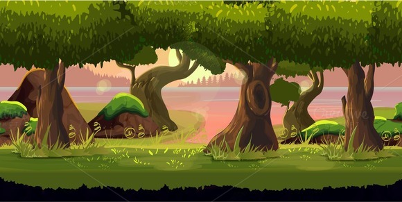 2d Game Background