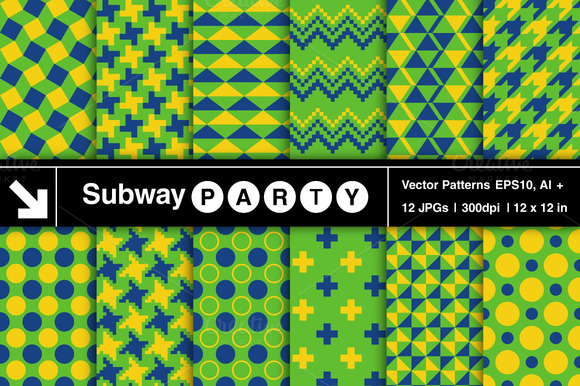 Rio Geometric Vector Patterns