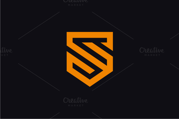 Shield Letter S Logo