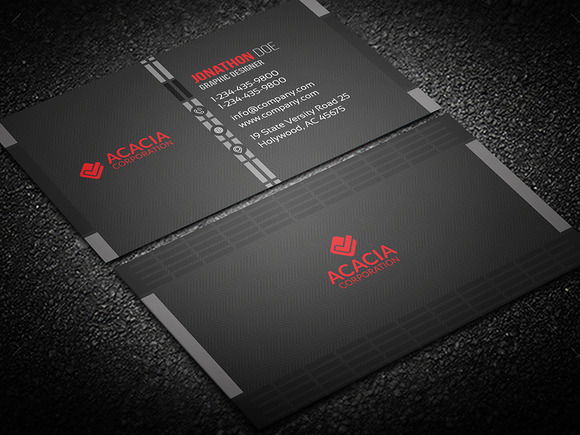 Elegant And Simple Business Card