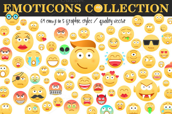 Emoticons Collection 64 Emoji