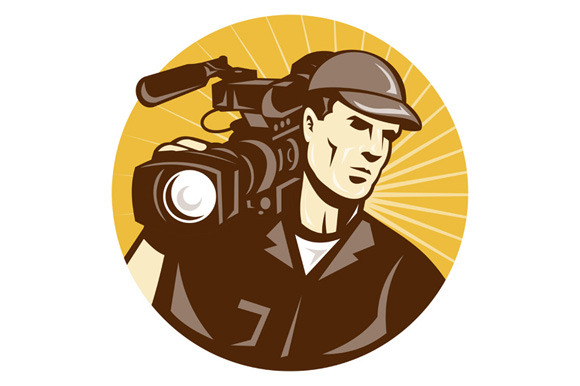 Cameraman Film Crew Pro Video Movie