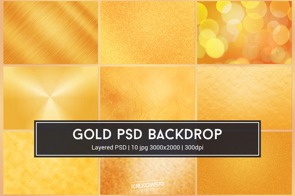 Gold Texture PSD