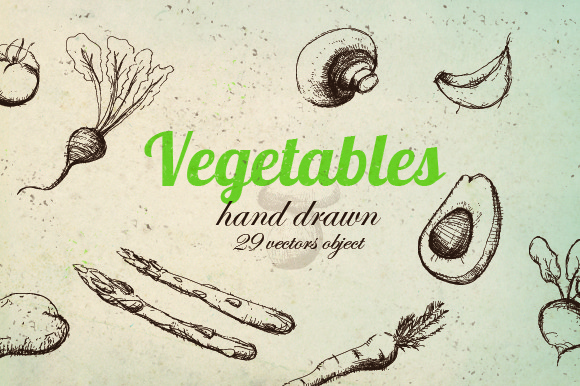 Vector Vegetable Pack
