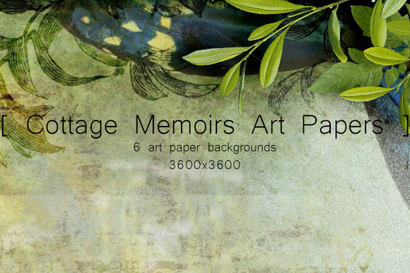 Cottage Memoirs Art Papers
