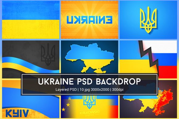 Ukraine Background PSD