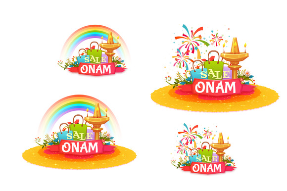 Onam Holiday Banners