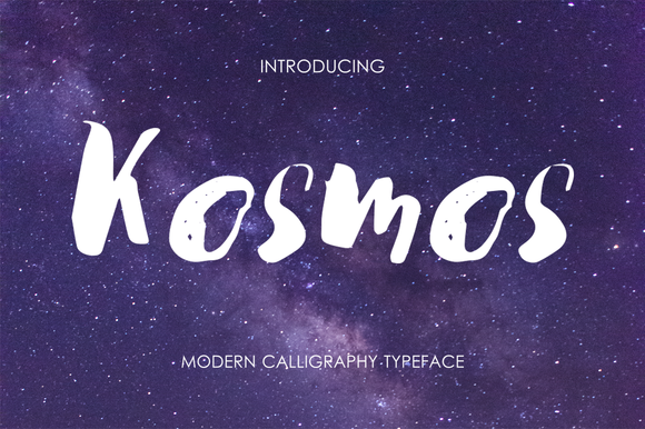 Kosmos Modern Brush Script