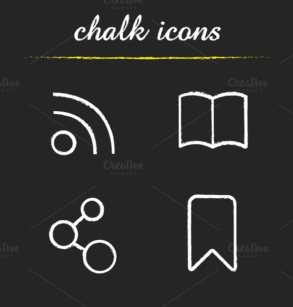 Web Browser 4 Icons Set Vector