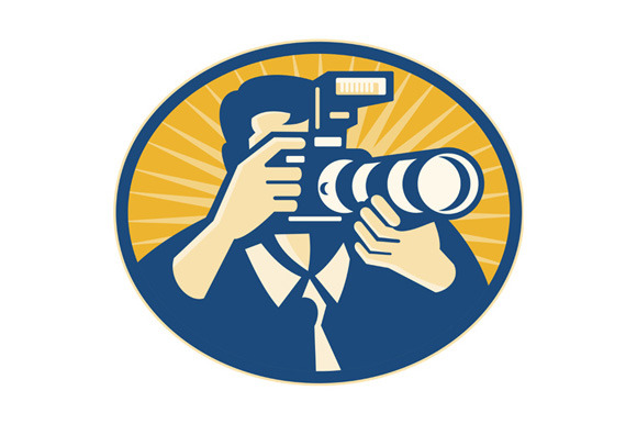 Photographer DSLR Camera Shooting