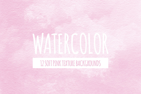 Pink Watercolor Texture Backgrounds