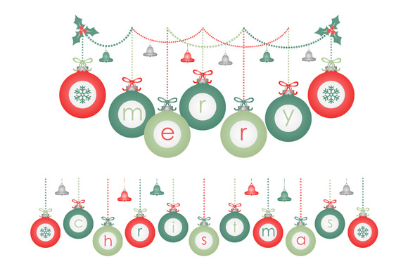 Christmas Clip Art N01 ~ Illustrations on Creative Market