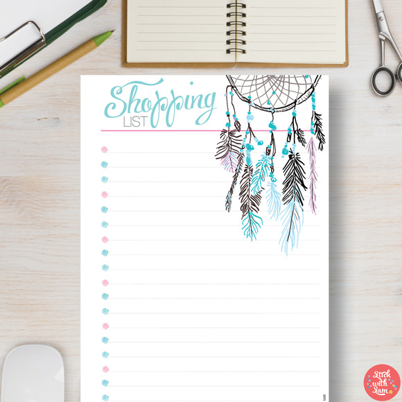 Printable Planner Letter Half Printable Planner Letter Half