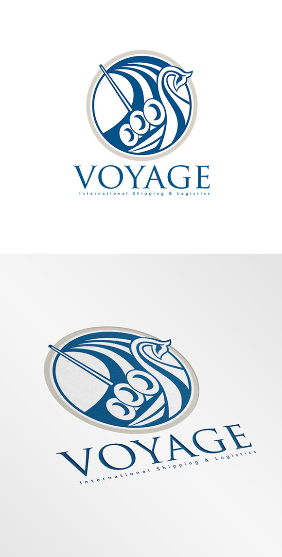 Voyage Shipping Logo Voyage Shipping Logo