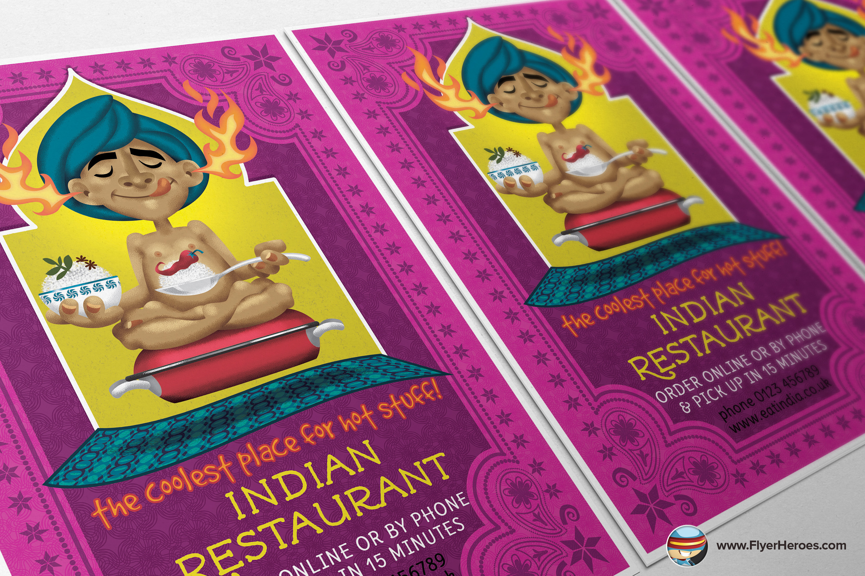 4 business template bootstrap on ~ Indian Template Templates Restaurant Flyer Flyer