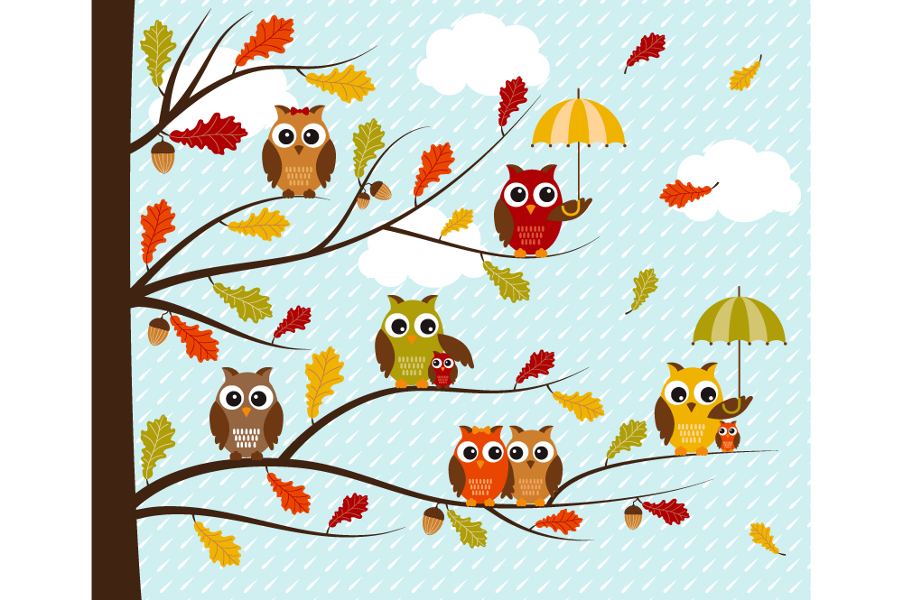 free fall owl clip art - photo #31