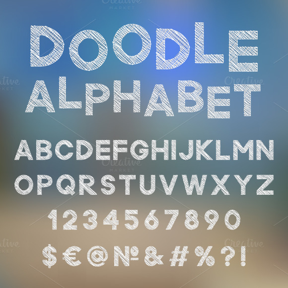 Doodle Alphabet Generator