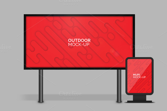 Download Mupi Mockup Psd Gratis » Designtube - Creative Design Content