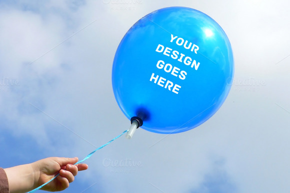 Download Hot Air Balloon Photoshop Mockup » Designtube - Creative ...