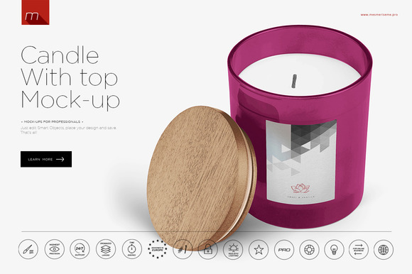 Download Free Candle Psd » Designtube - Creative Design Content