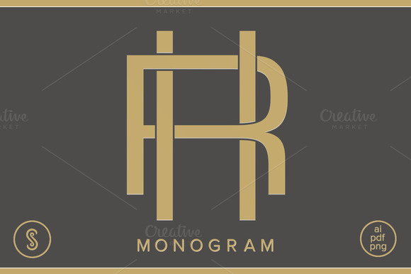 HR Monogram RH Monogram HR Monogram RH Monogram