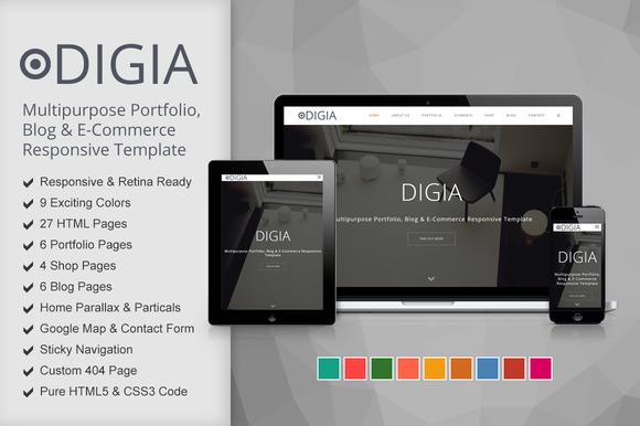 Digia Digital Creative Template Digia Digital Creative Template