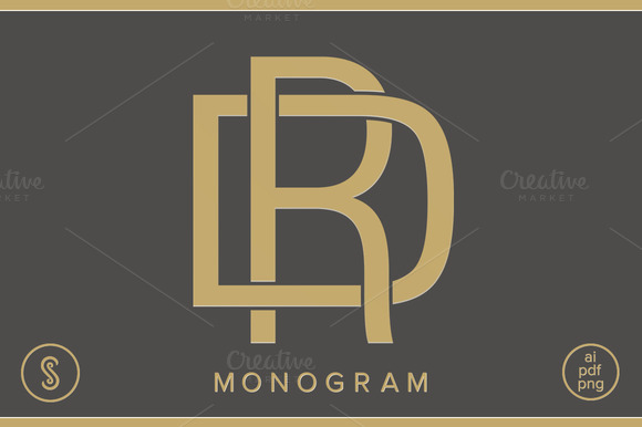 DR Monogram RD Monogram DR Monogram RD Monogram