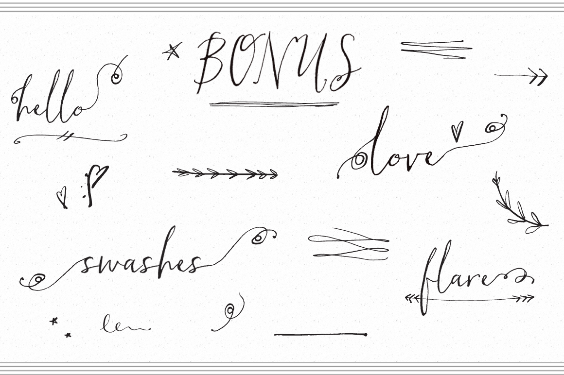 Hollyhock - A Messy Calligraphy Font ~ Script Fonts on ...