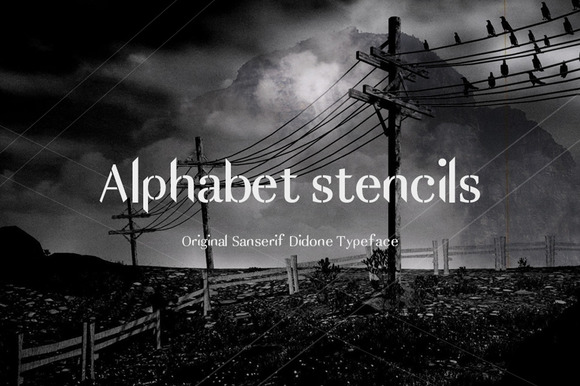 Alphabet Stencils Alphabet Stencils