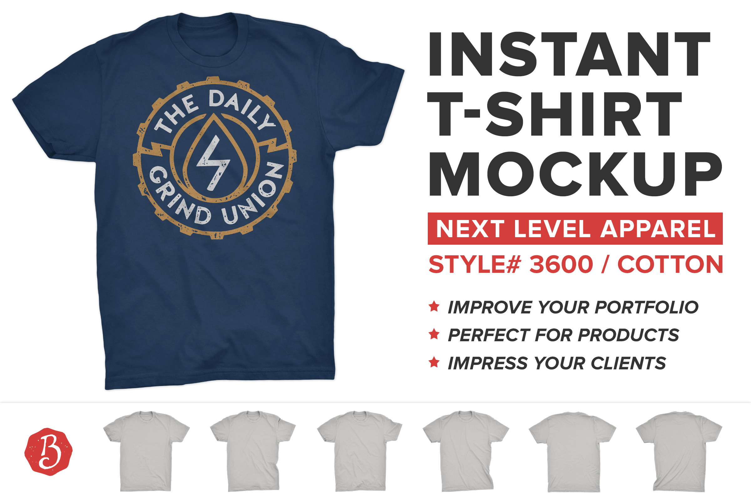 Download Next Level Cotton T-Shirt Mockups ~ Product Mockups on ...